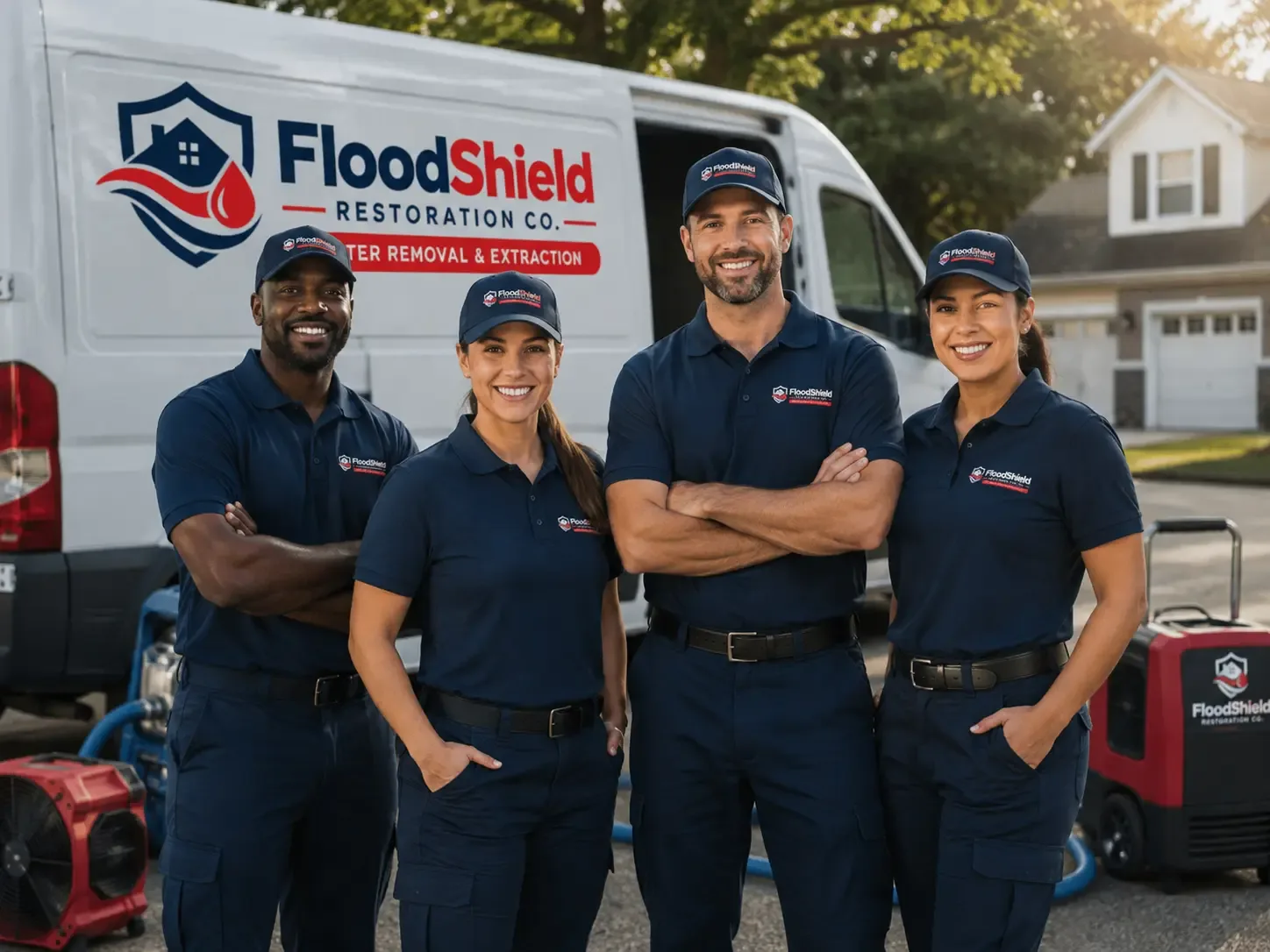 Flood Damage Restoration company in New Point, IN