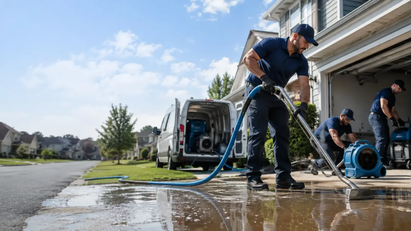 Flood Damage Restoration in New Point, IN